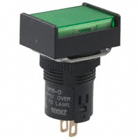 Omron Automation and Safety - M165-JG-24D - LED PANEL INDICATOR GRN 24V