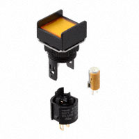Omron Automation and Safety - M16-AY-5D - PILOT LIGHT 5V LED SQUARE YELLOW