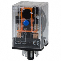 Omron Automation and Safety - MK2P-S-DC12 - RELAY GEN PURPOSE DPDT 10A 12V