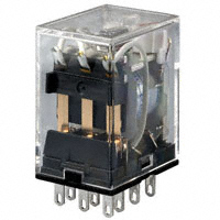 Omron Automation and Safety - MY3N-AC12 - RELAY GEN PURPOSE 3PDT 5A 12V