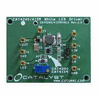 ON Semiconductor - CAT4139AEVB - BOARD EVALUATION DPP CAT4139A