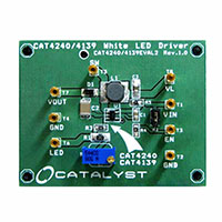 ON Semiconductor - CAT4139AGEVB - EVAL BOARD DC-DC CONV LED DVR