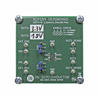 ON Semiconductor - NCP154MXTAGEVB - EVAL BOARD NCP154MXTAG