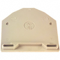 On Shore Technology Inc. - 2104.2 - ENDPLATE FOR ST16 TERMINAL BLOCK