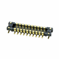 Panasonic Electric Works - AXE220124A - CONN HEADER 20PIN .4MM SMD
