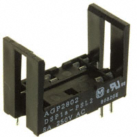 Panasonic Electric Works - DSP1A-PSL2 - SOCKET PC MNT FOR DSP1A-L2 RELAY