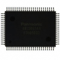Panasonic Electronic Components - AN15865AAVT - IC VIDEO SWITCH 10IN/5OUT QFH-80