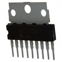 Panasonic Electronic Components - AN17823A - IC AUDIO AMP 4W 1CH SIL-9