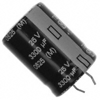 Panasonic Electronic Components - ECE-S1EG332E - CAP ALUM 3300UF 20% 25V SNAP