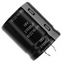 Panasonic Electronic Components - ECO-S1CP273DA - CAP ALUM 27000UF 20% 16V SNAP