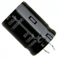 Panasonic Electronic Components - ECO-S1KA122BA - CAP ALUM 1200UF 20% 80V SNAP