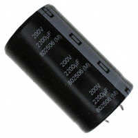 Panasonic Electronic Components - EET-HC2D222KA - CAP ALUM 2200UF 20% 200V SNAP