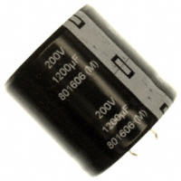 Panasonic Electronic Components - EET-UQ2D122KA - CAP ALUM 1200UF 20% 200V SNAP