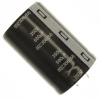 Panasonic Electronic Components - EET-UQ2V681KA - CAP ALUM 680UF 20% 350V SNAP