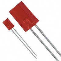 Panasonic Electronic Components - LN242RPX - LED RED DIFF 5X2MM RECT T/H