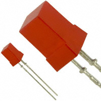 Panasonic Electronic Components - LN250RPH - LED RED 5MM SQUARE T/H