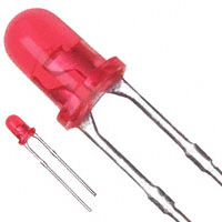 Panasonic Electronic Components - LN28RCP - LED RED CLEAR 3MM ROUND T/H