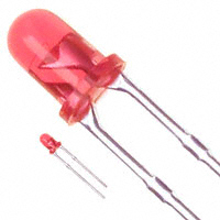 Panasonic Electronic Components - LN28RCPP - LED RED CLEAR 3MM ROUND T/H