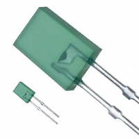 Panasonic Electronic Components - LN342GP - LED GREEN DIFF 5X2MM RECT T/H