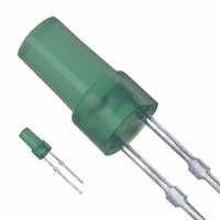 Panasonic Electronic Components - LN353GP - LED GRN DIFF 3.7MM ROUND T/H