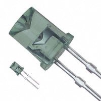Panasonic Electronic Components - LN364GCP - LED GREEN CLEAR 4.8MM ROUND T/H