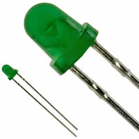 Panasonic Electronic Components - LN376GPX - LED GREEN 3.2MM ROUND T/H