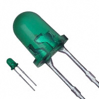 Panasonic Electronic Components - LN39GCP - LED GREEN CLEAR 4MM ROUND T/H