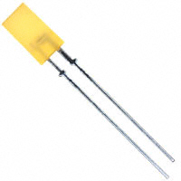 Panasonic Electronic Components - LN450YPH - LED AMBER 5MM SQUARE T/H