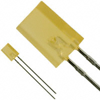 Panasonic Electronic Components - LNG442YKX - LED AMBER 5X2MM RECT T/H