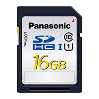 Panasonic Electronic Components - RP-SDMF16DA1 - MF, SD CARD - CONSUMER TLC, 16GB