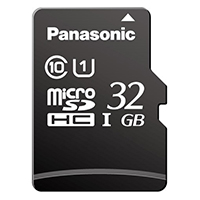 Panasonic Electronic Components - RP-SMPE32DA1 - MEM CARD MICROSDHC 32GB UHS PSLC