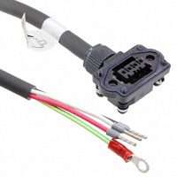 Panasonic Industrial Automation Sales - MFMCA0050NJD - MOTOR CABLE 5M FOR MSME 50W 750W