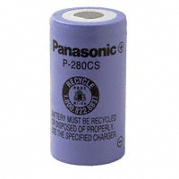 Panasonic - BSG - P-280CS/A03 - BATTERY NICAD 1.2V 2.8AH C
