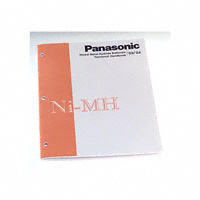 Panasonic - BSG - P-JJ5T40027 - HANDBOOK NIMH TECHNICAL