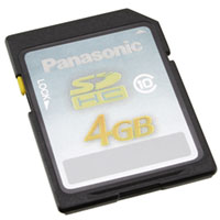 Panasonic Electronic Components - RP-SDME04DA1 - MEM CARD SDHC 4GB CLASS 10 MLC