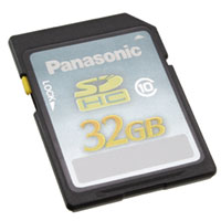 Panasonic Electronic Components - RP-SDME32DA1 - MEM CARD SDHC 32GB CLASS 10 MLC