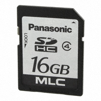 Panasonic Electronic Components - RP-SDPC16DA1 - MEM CARD SDHC 16GB CLASS 4 MLC