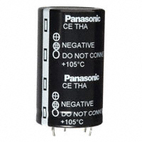 Panasonic Electronic Components - ECE-T1KA822EA - CAP ALUM 8200UF 20% 80V SNAP