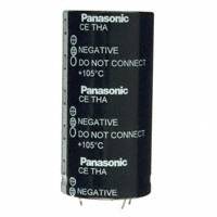 Panasonic Electronic Components - ECE-T2GA122FA - CAP ALUM 1200UF 20% 400V SNAP
