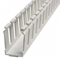 Panduit Corp - G.75X1.5WH6-A - DUCT WIRE SLOT ADH WHITE 6'