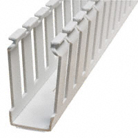 Panduit Corp - G.75X2WH6-A - DUCT WIRE SLOT ADH WHITE 6'