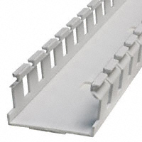 Panduit Corp - G1.5X1WH6-A - DUCT WIRE SLOT ADH WHITE 6'