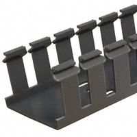 Panduit Corp - G2X1.5LG6 - DUCT WIRE SLOT PVC LT GRY 6'