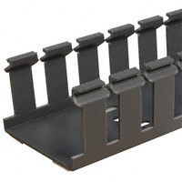 Panduit Corp - G2X1.5LG6-A - DUCT WIRE SLOT ADH LT GRY 6'