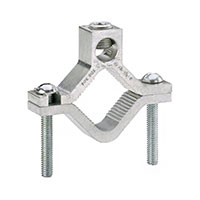 Panduit Corp - GC-18A-X - CBL CLAMP GROUND SILVER PIPE MNT