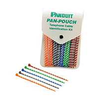 Panduit Corp - PP5X50F - POCKET POUCH W/ASST CABLE TIES