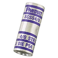 Panduit Corp - SCSS6-L - CONN BUTT SPLICE 6 AWG CRIMP