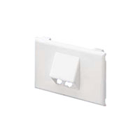 Panduit Corp - T70FH2EI - FACEPLATE SNAP ON HORZ IVORY