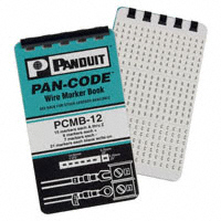 Panduit Corp - PCMB-12 - MRKR WIRE BOOK A-Z + - BLNK 10PG