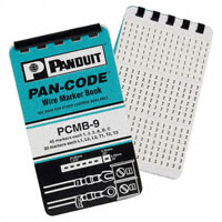 Panduit Corp - PCMB-9 - MRKR WIRE 1-3 A-C L1/2/3 T1/2/3